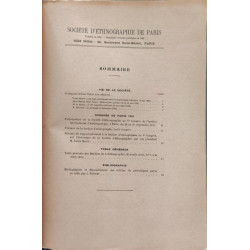 L'ethnographie n° 24 / bulletin semestriel ( ce numéro contient la...