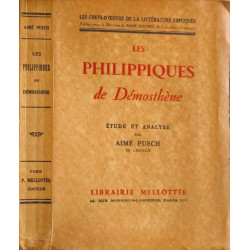 Les Philippiques de Démosthème - EO Numérotée sur hollande