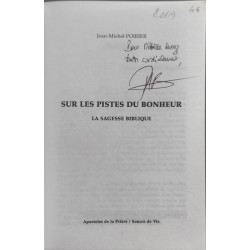 SUR LES PISTES DU BONHEUR - dédicacé par l'auteur
