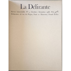 La Délirante revue de poésie n°3