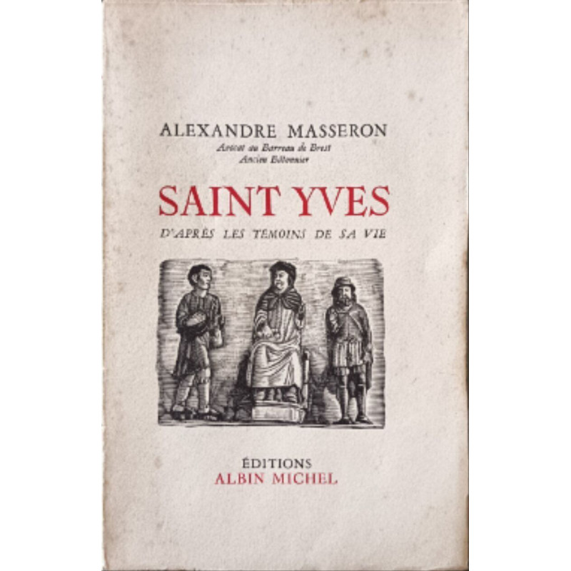 Saint Yves d'après les témoins de sa vie