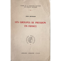 Les groupes de pression en France