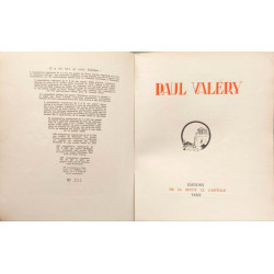Paul Valéry - numéroté sur vélin ( bois originaux déssinés et...