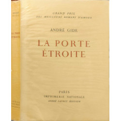 La porte etroite-numéroté - preface de jean paulhan-eau-forte...