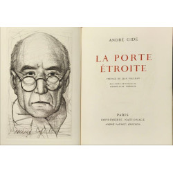 La porte etroite-numéroté - preface de jean paulhan-eau-forte...