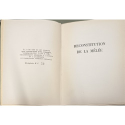 Reconstitution de la mêlée exemplaire numéroté 50/100 EO