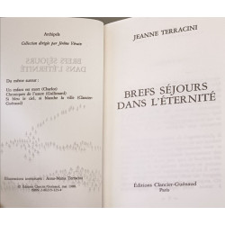 Brefs sejours dans éternité