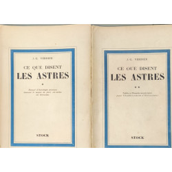 CE QUE DISENT LES ASTRES Tome 1 manuel d'astrologie pratique...