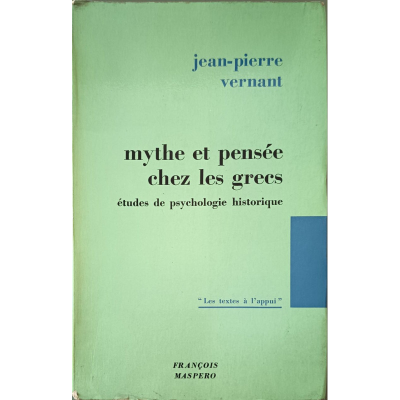 Mythe et pensée chez les grecs