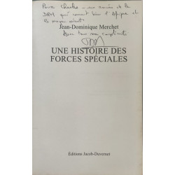 Une histoire des forces spéciales - dédicacé par l'auteur