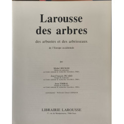 Larousse des arbres