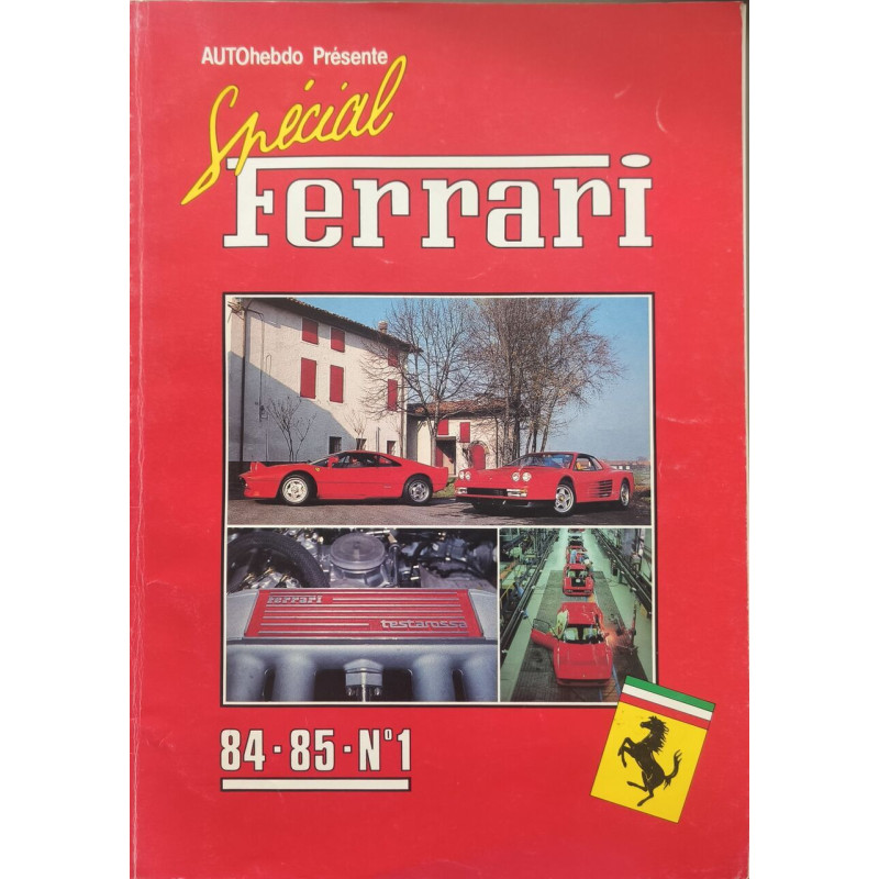 AUTO hebdo Spécial Ferrari 84-85 N°1