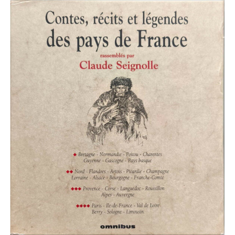 Coffret en 4 volumes - contes récits et légendes des pays de france
