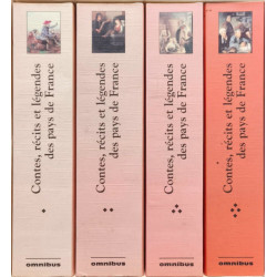 Coffret en 4 volumes - contes récits et légendes des pays de france