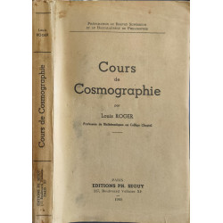 Cours de Cosmographie