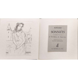 Sonnets - numéroté illustrations dunoyer de segonzac