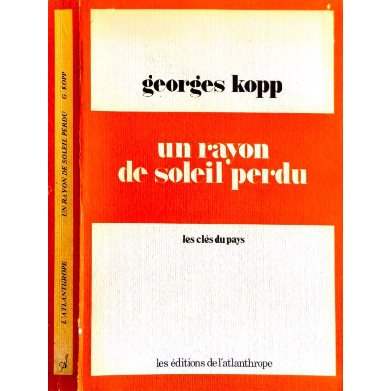 Un Rayon de soleil perdu (Les Clés du pays)