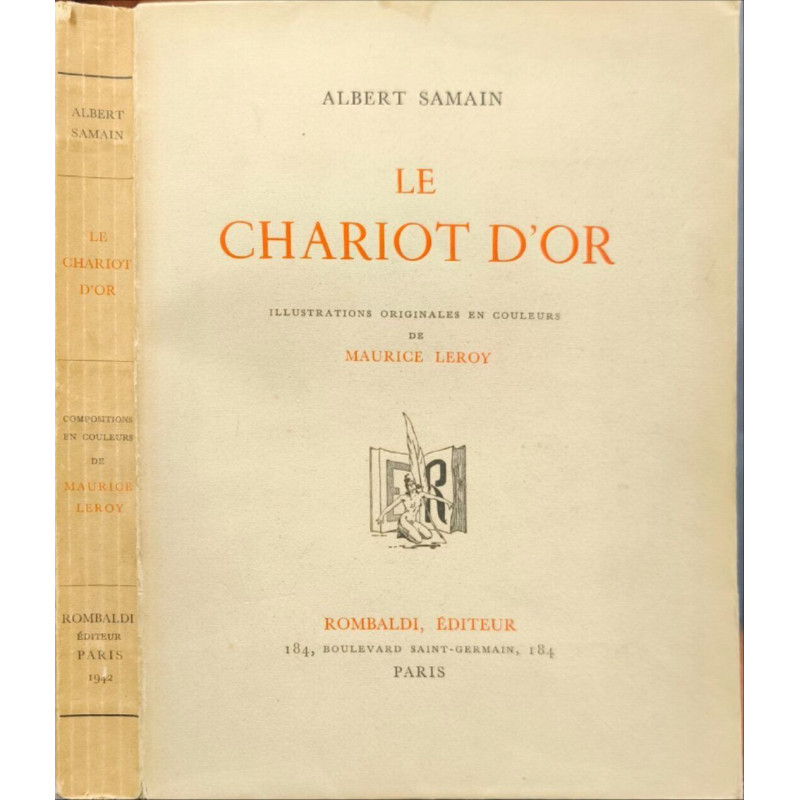 Le Chariot d'Or - numéroté (illustrations originales en couleurs...