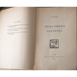Trois pièces galantes