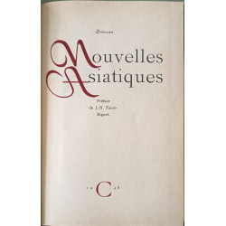 Nouvelles asiatiques exemplaire numéroté 327