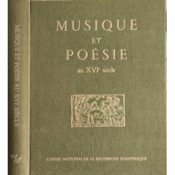 Musique et poésie au XVIe siècle