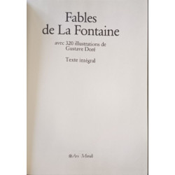 Fables de La Fontaine/ illustrations gustave doré