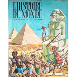 L'histoire du monde illustrations de L et F. Funcken Tomes 1 2 et 3