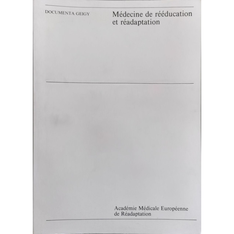 Medecine de reeducation et readaptation