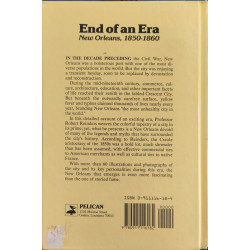 End of an Era: New Orleans 1850-1860
