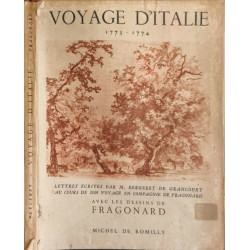 Voyage d'Italie 1773-1774 ( dessins de fragonard)