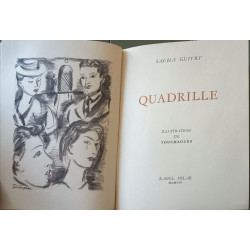 Quadrille/ illustrations de touchagues numéroté 1586