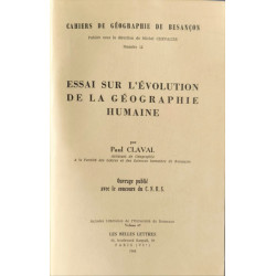Essai sur l'évolution de la géographie humaine