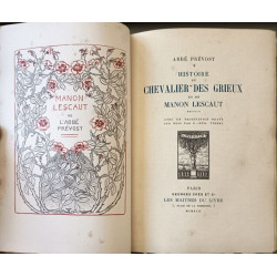 Histoire du chevalier des Grieux et de Manon Lescaut sur...