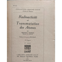 Radioactivité et transmutation des atomes