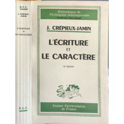 L'écriture et le caractère
