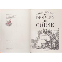 Encyclopédie des vins de corse