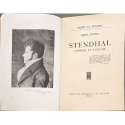 Stendhal l'homme et l'œuvre