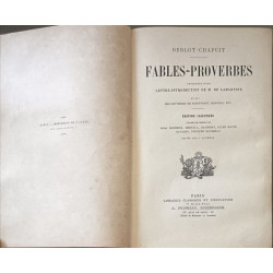 Fables - Proverbes édition illustrée d'après les dessins de Rosa...