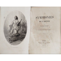 Les symphonies de l'hiver ( illustrations de gavarni)