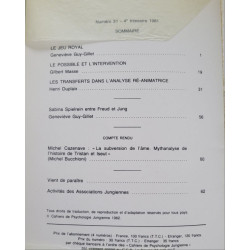 Cahiers de psychologie jungienne - Transferts N°31
