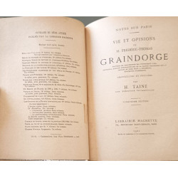 Vie et opinions de M. frederic-thomas Graindorge