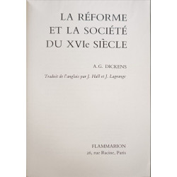 La Réforme et la société du XVIe siècle
