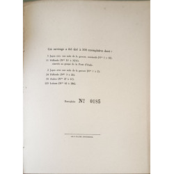 Le porteur du rouleau des morts sur Lafuma numéroté 185/300 dessin...