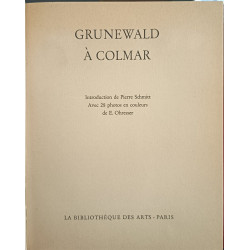 Grunewald à Colmar ( 28 illustrations contrecollées)