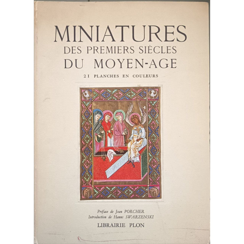 Miniatures des premiers siècles du Moyen-Age ( 21 planches...