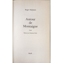Autour de montaigne préface de Georges Duby