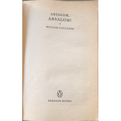 Absalom Absalom! (Modern Classics)