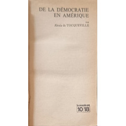 De la Démocratie en Amérique