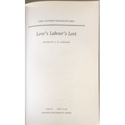 Oxford World's Classics: Love's Lab Lost