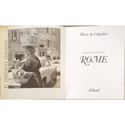 L'enchantement de Rome 171 illustrations 4 planches couleurs 2...